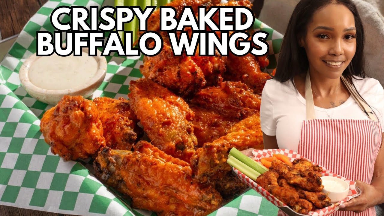 The Secret to Crispy Baked Buffalo Wings: Healthy & Flavorful